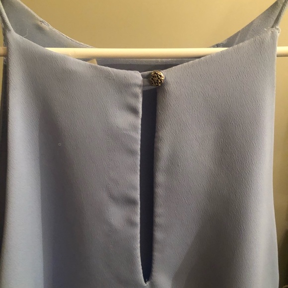 light blue halter top dress - Picture 4 of 5